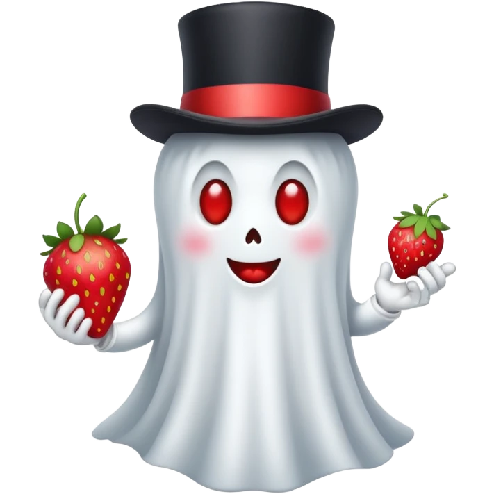 👻🎩🍓 emoji