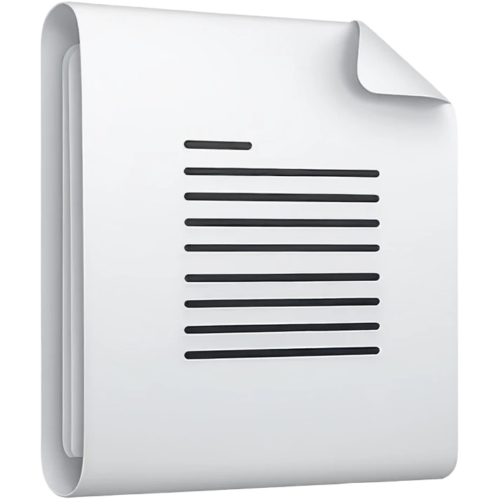 minimal document file emoji emoji