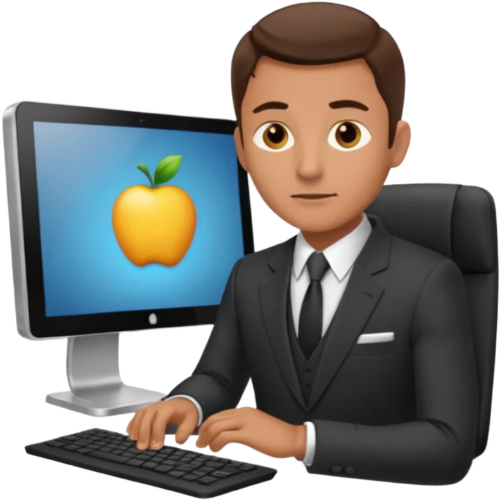 haz a un trader en su computadora} emoji