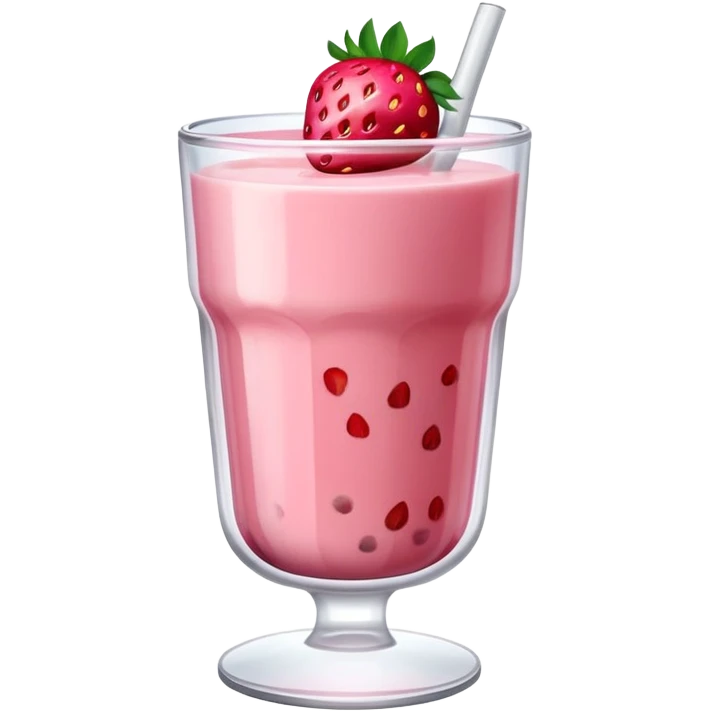 Strawberry Boba  emoji