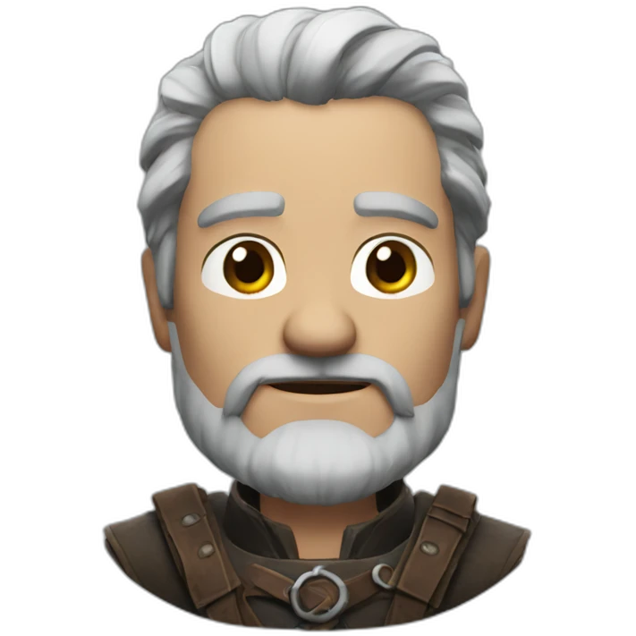 Gerald from witcher emoji