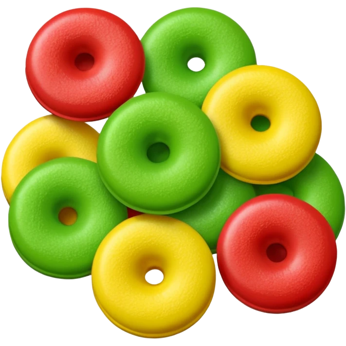 Sour candy emoji