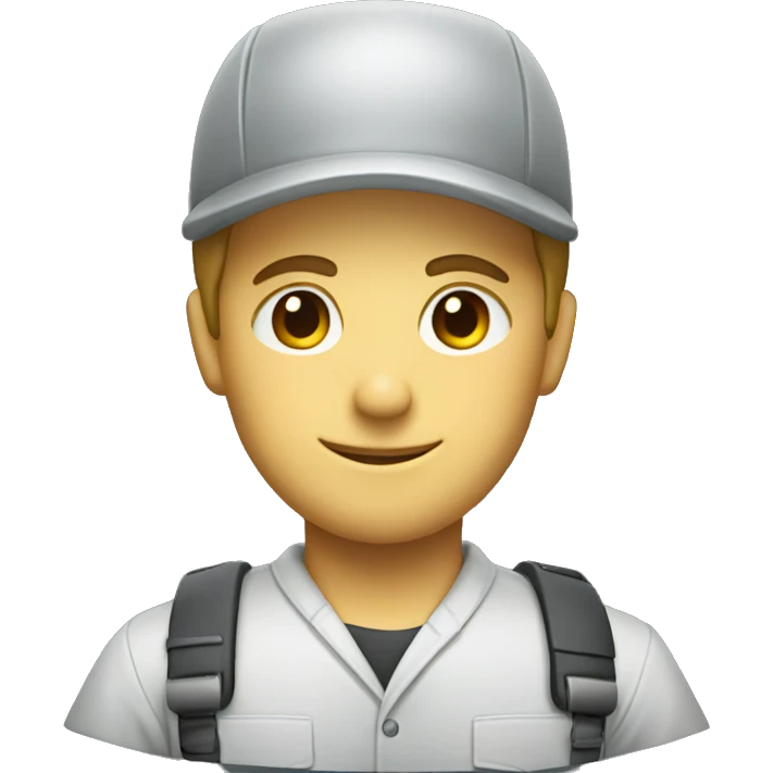 a mechanic in uniform emoji