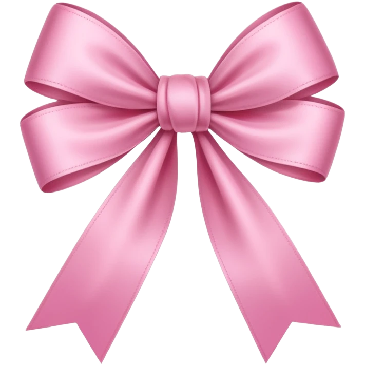 Laços rosa  emoji