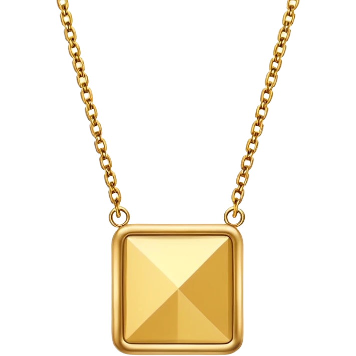 square necklace  emoji
