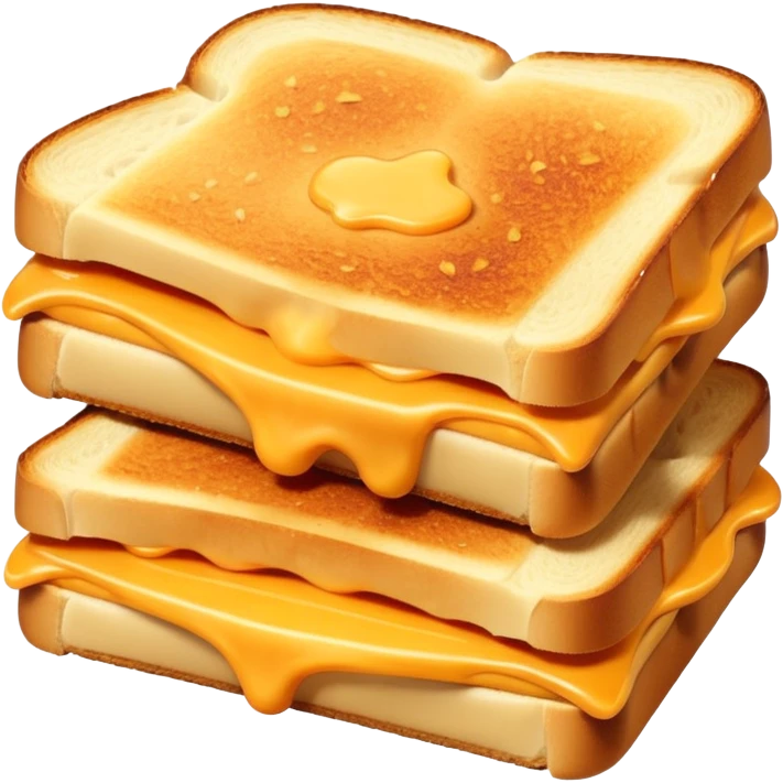 A grilled cheese. emoji
