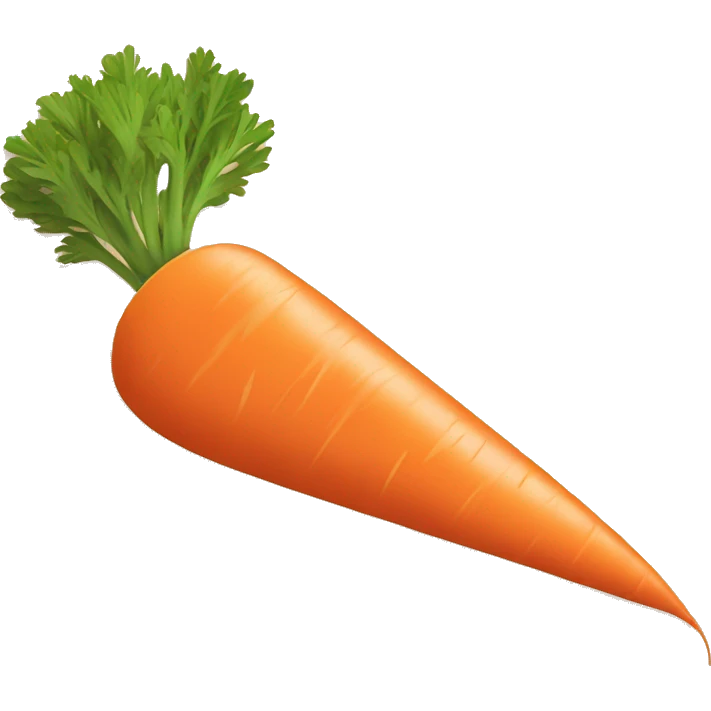 Carrots shaving emoji