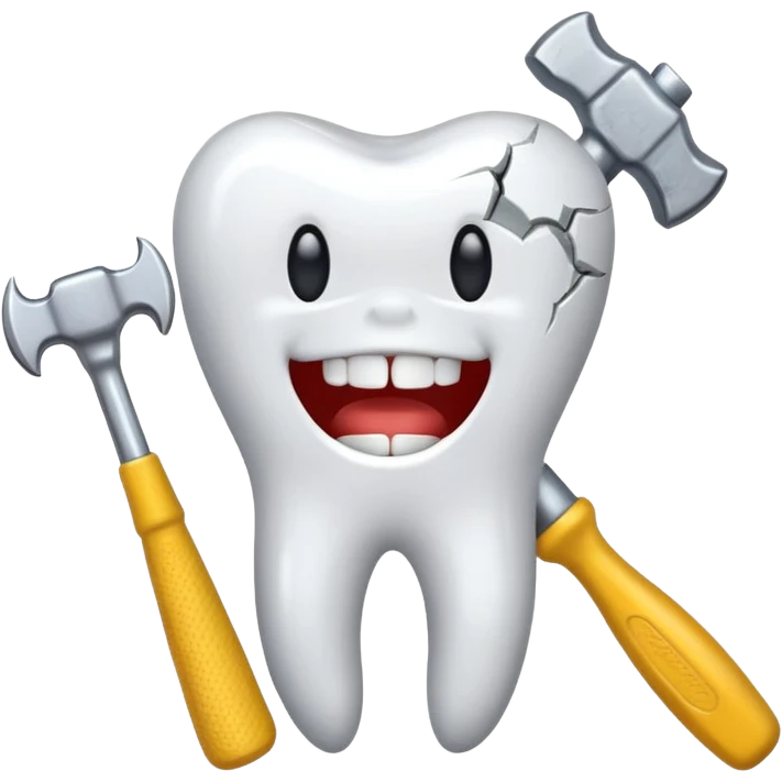 🦷🔨 emoji