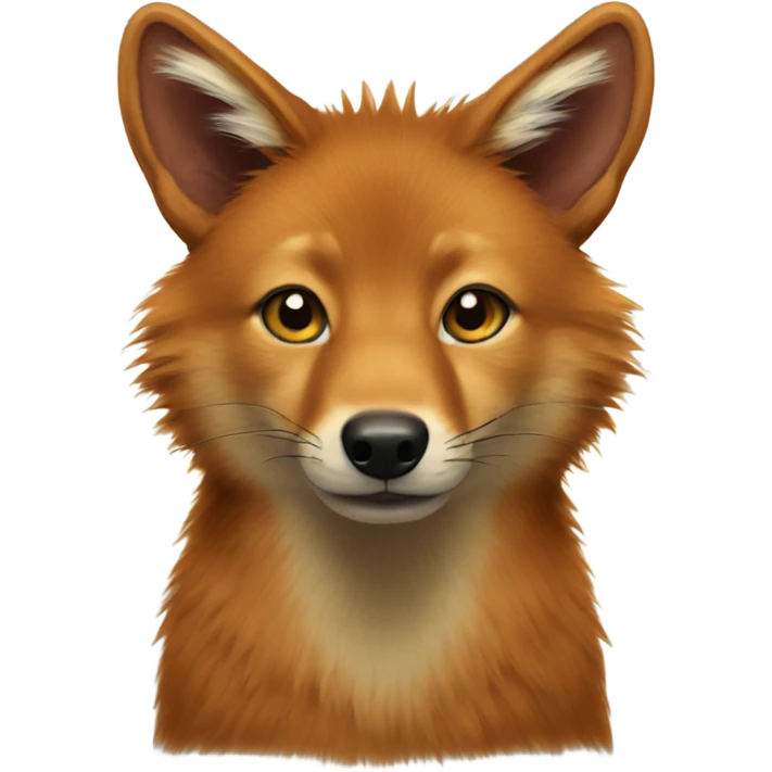 Dhole emoji