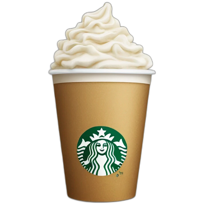starbucks cup emoji