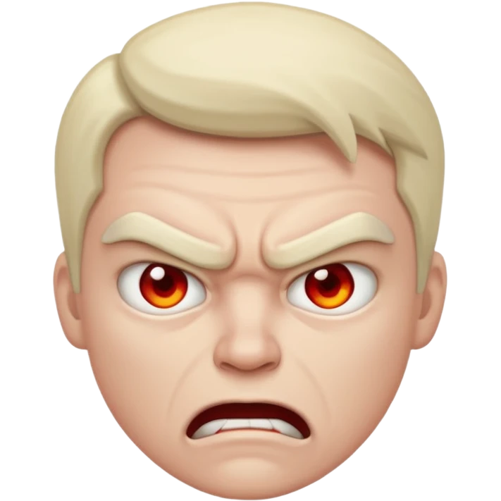 Angry emoji