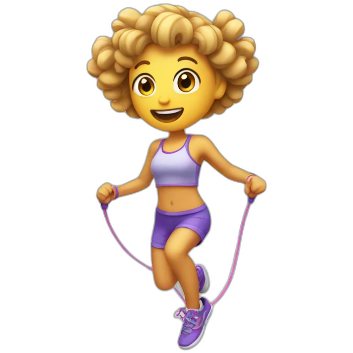 jumping rope emoji