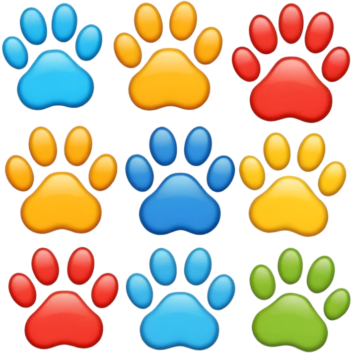 Paws with elements of others emoji1-2 emoji