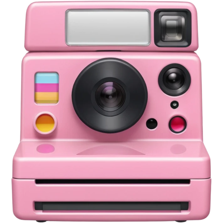 pink polaroid photo emoji
