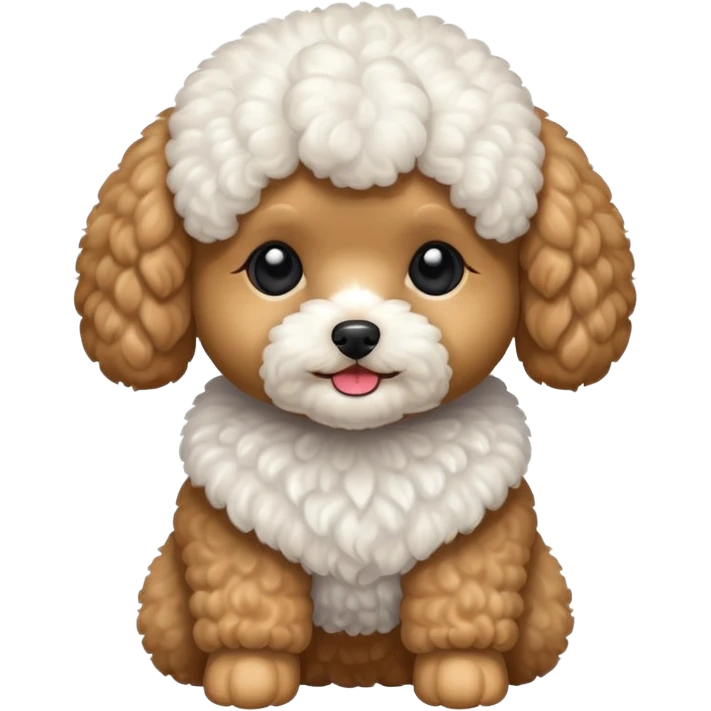 toy poodle emoji