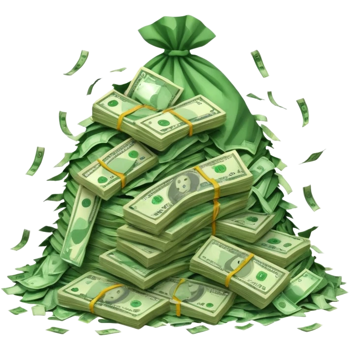 Shreading money emoji