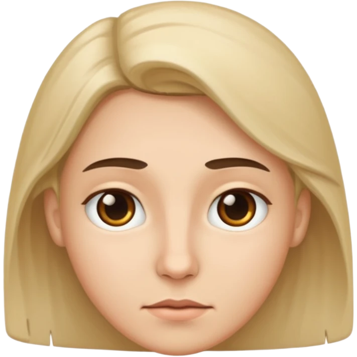 Normal face emoji