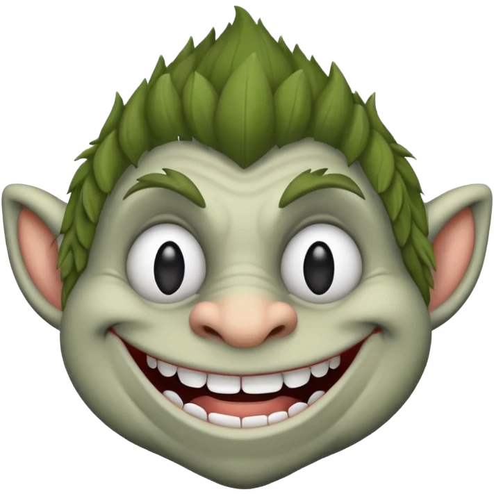 Troll face emoji