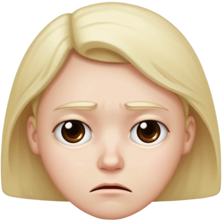 😔 emoji