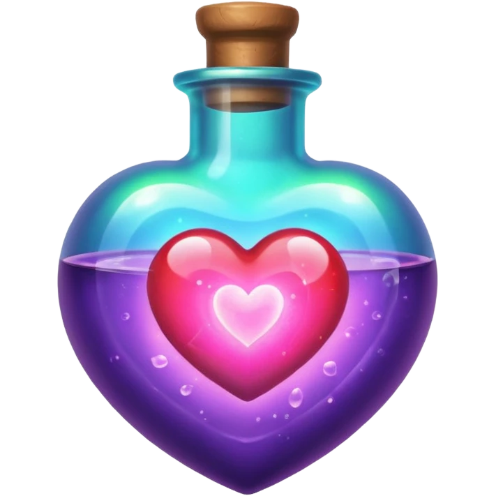 magic potion heart emoji