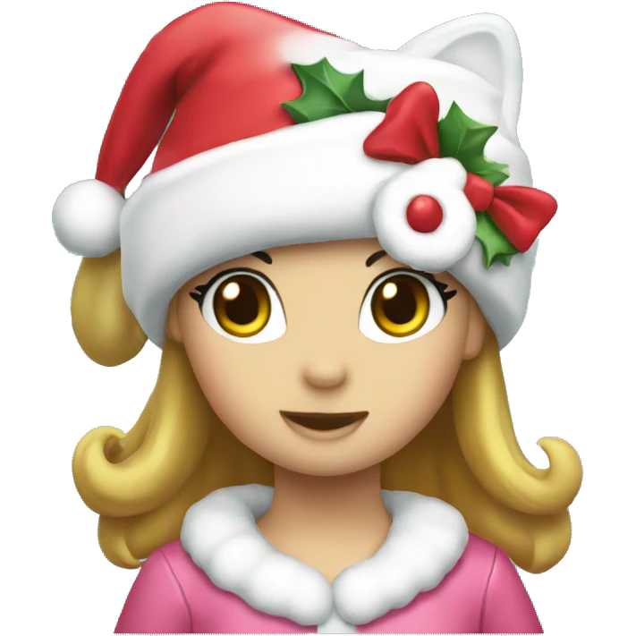 Hello kitty Christmas  emoji