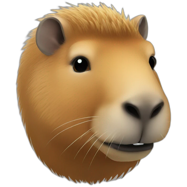 cool capybara emoji