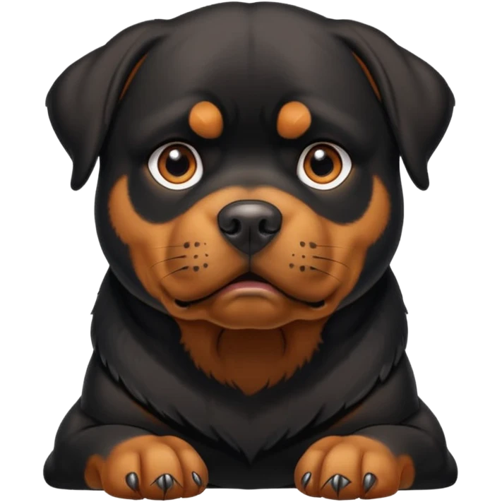 Rottwelier dog emoji