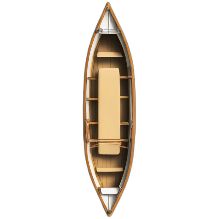 boat seen from top emoji