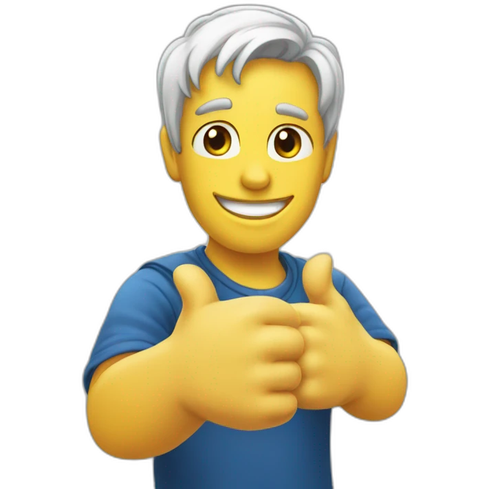 ;)-thumbs-up emoji