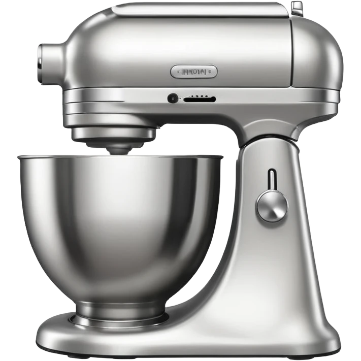 White kitchen mixer. emoji