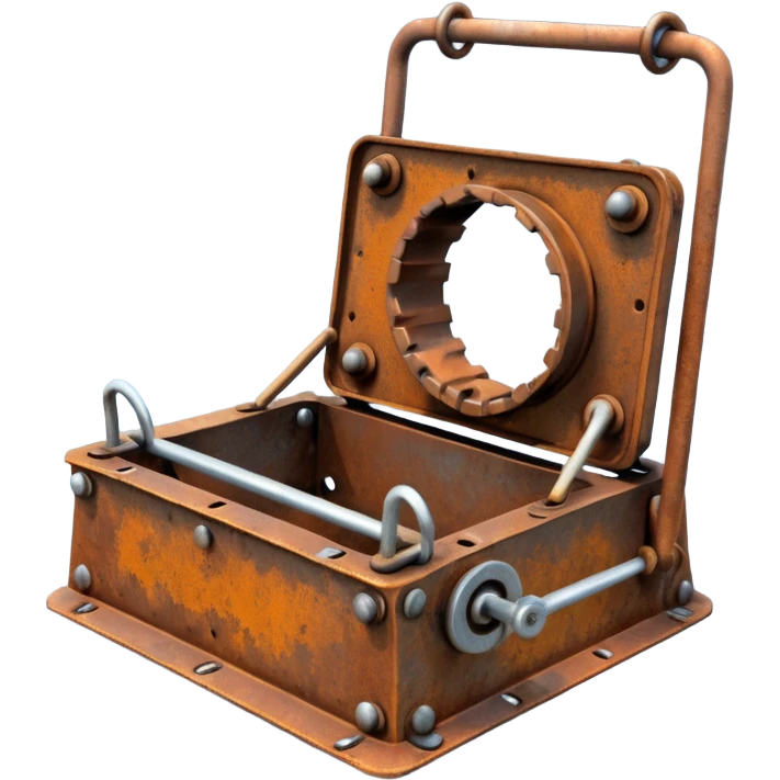 a bear trap emoji