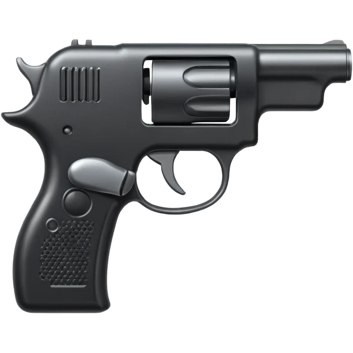 A gun pointing to the right emoji