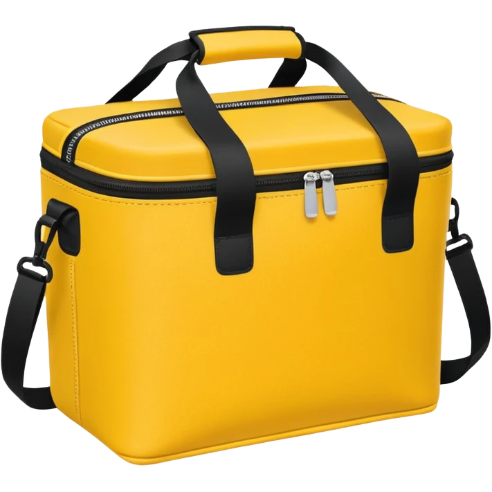 yellow cooler bag emoji