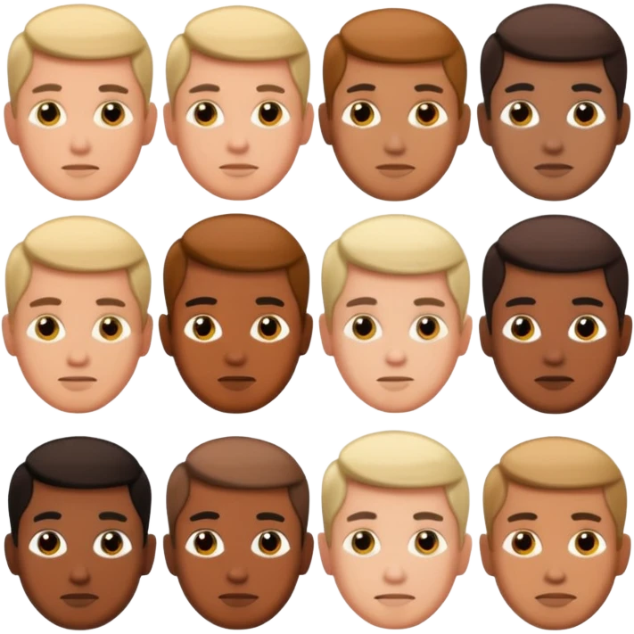 thinking men emoji