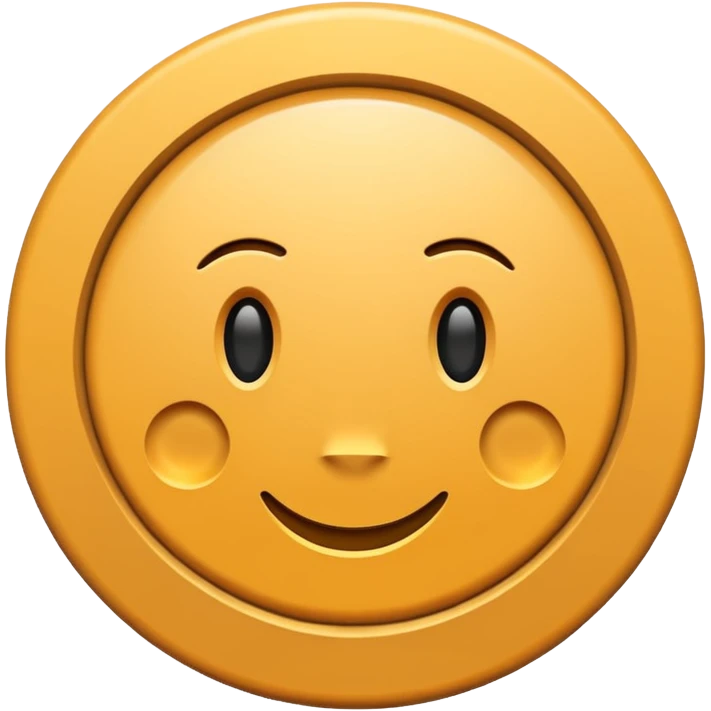 Round design emoji