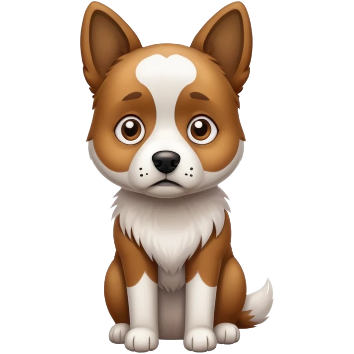 lost dog emoji
