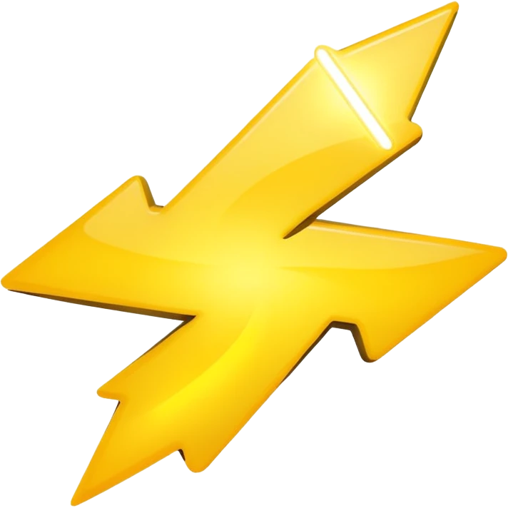 rayo amarillo emoji