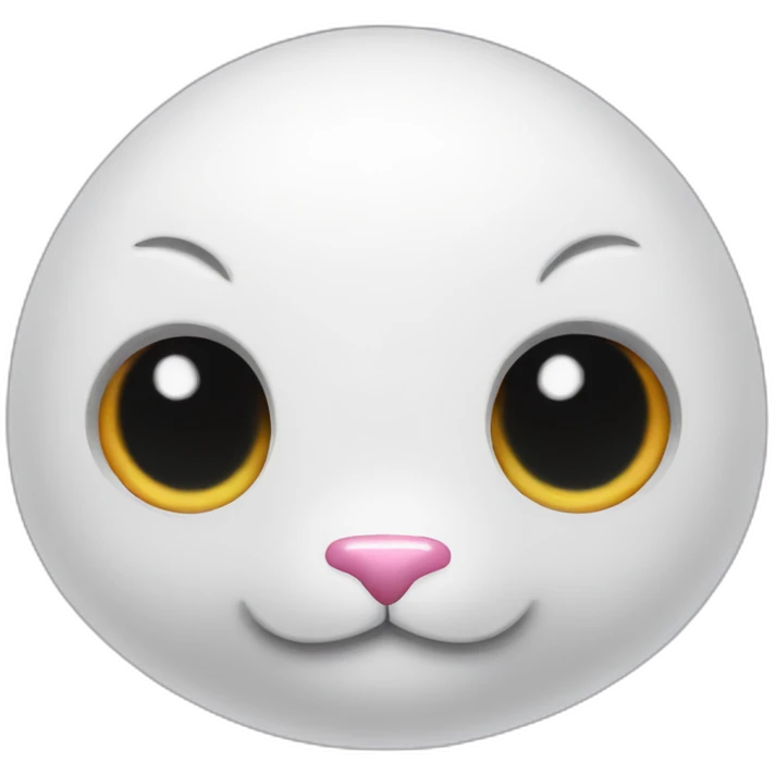 Fisheye rabbit face emoji