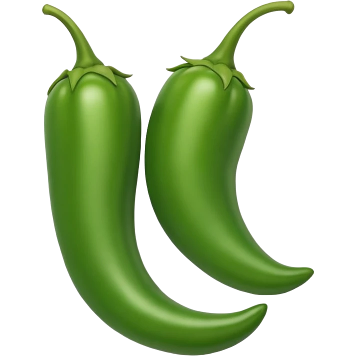 green chili emoji