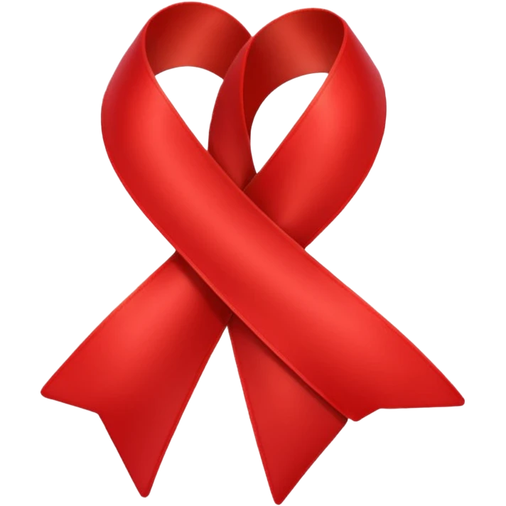 Red ribbon emoji
