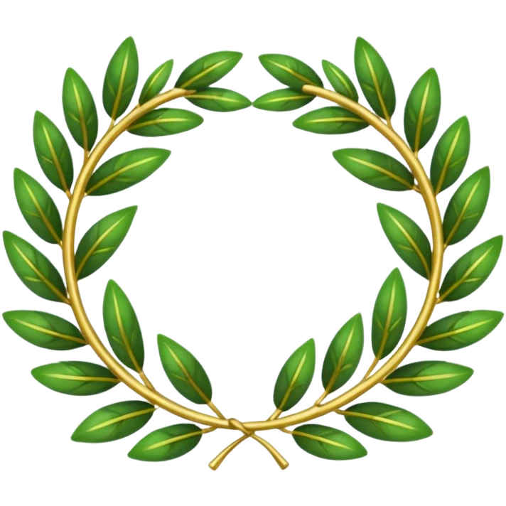 The number that took 23rd place was decorated with an imperial laurel wreath emoji