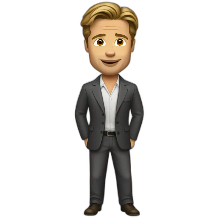 brad pitt emoji