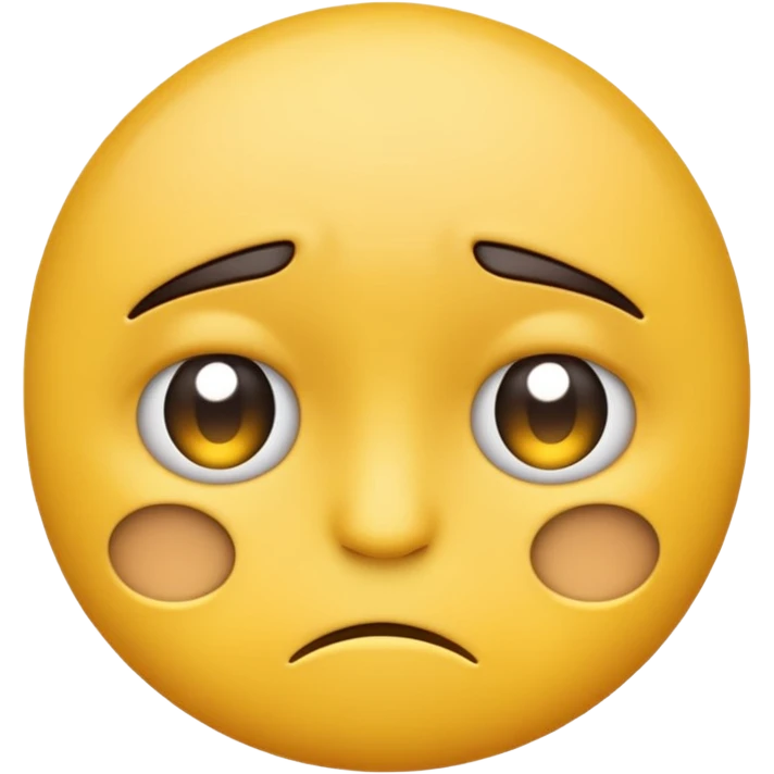 Emoji qui boude emoji