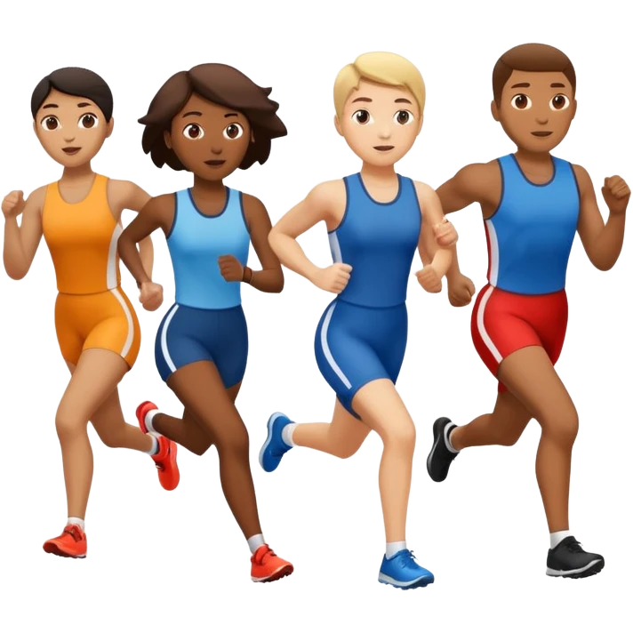 solo running relay  emoji