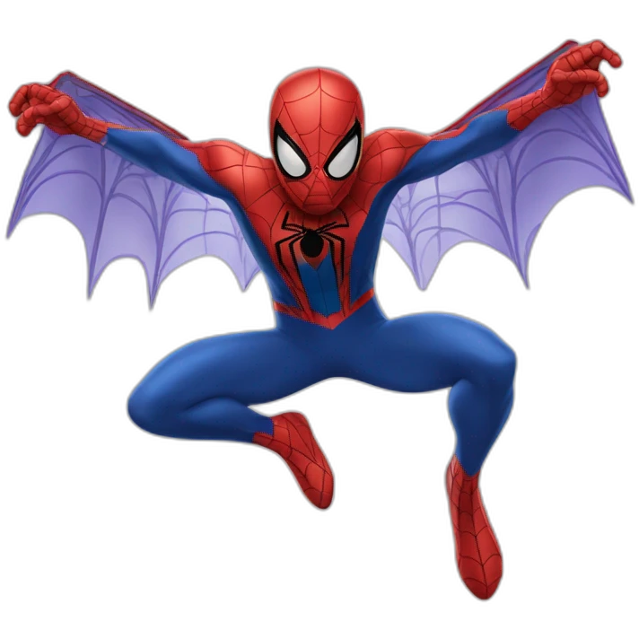 Spider man with wings  emoji