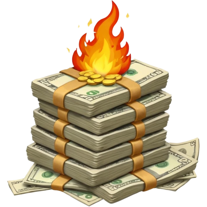 stack of russian cash exploding
 emoji