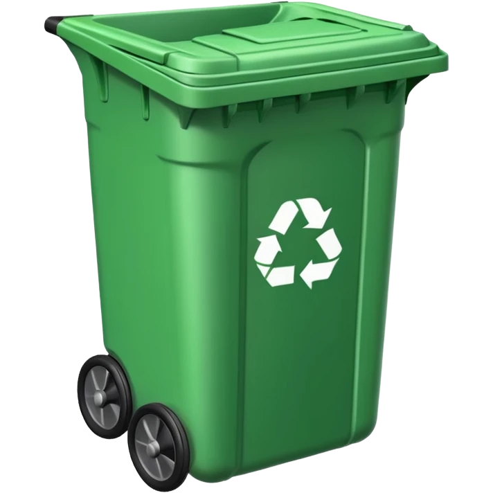 large wheely bin emoji