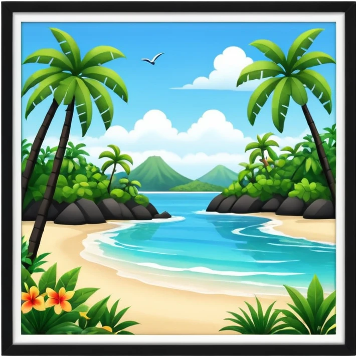 paradise emoji