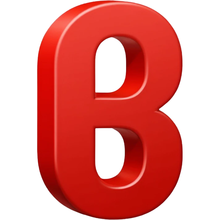 red number 6 emoji
