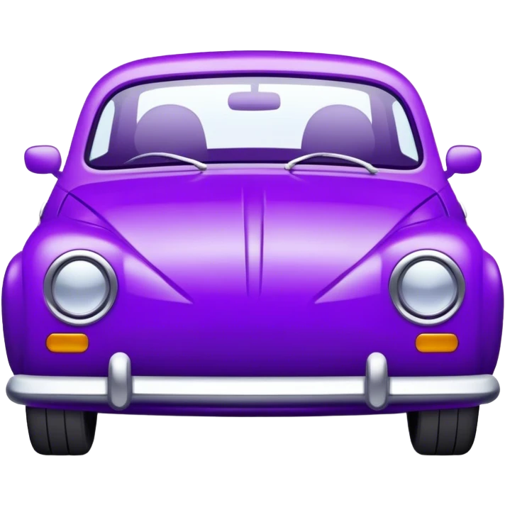 purple car emoji
